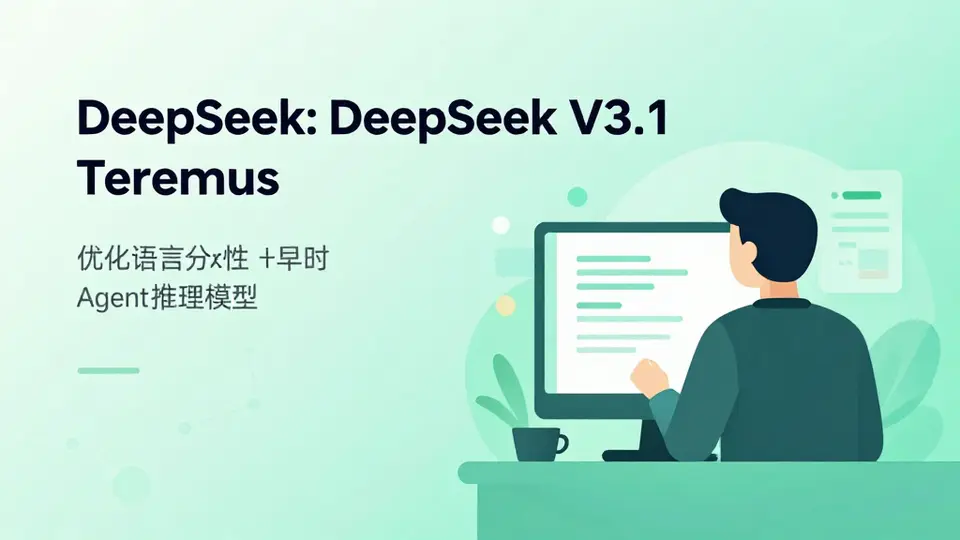 DeepSeek · DeepSeek: DeepSeek V3.1 Terminus 配图
